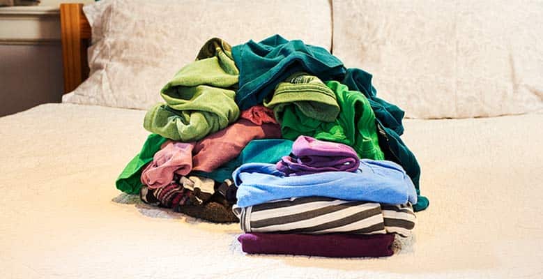 Doing laundry