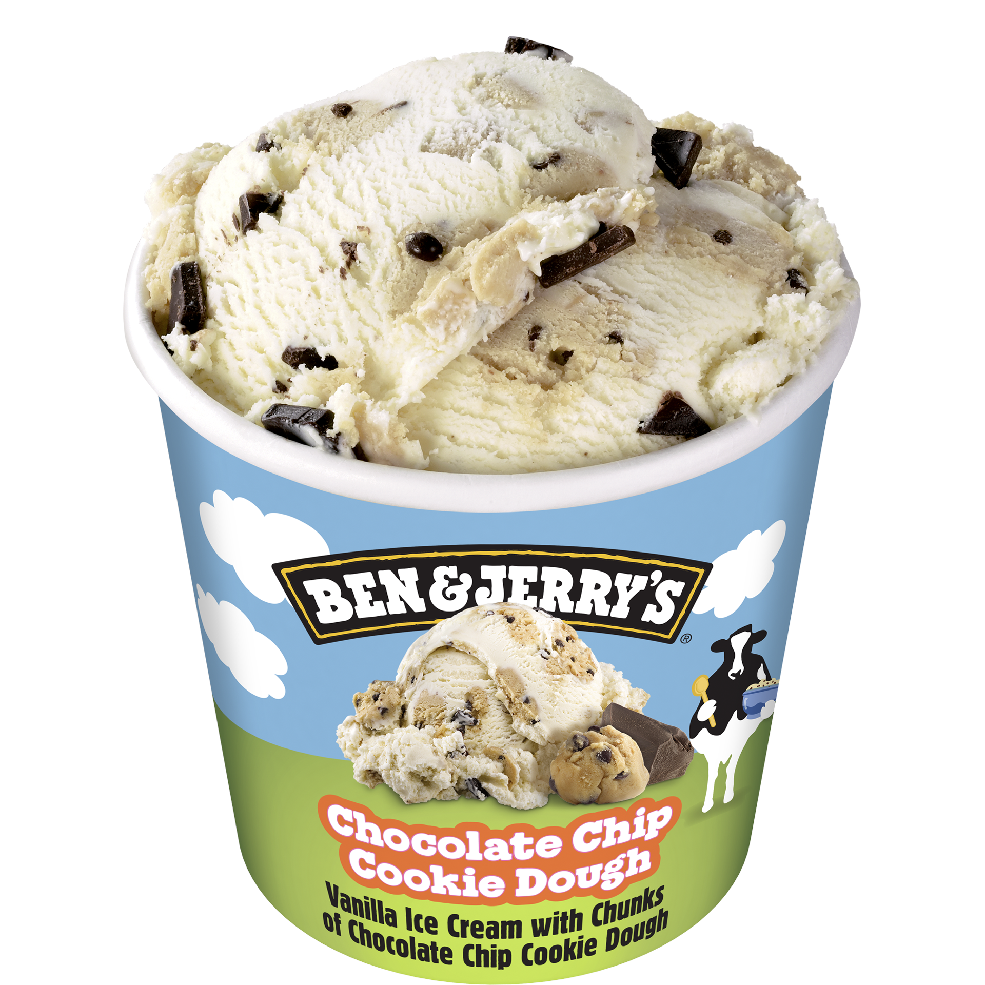 Chocolate Chip Cookie Dough Ice Cream - Mini Cup