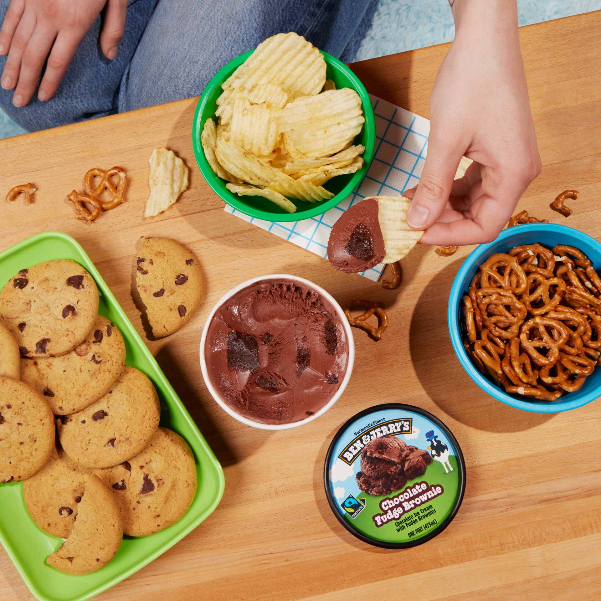 Making a dip